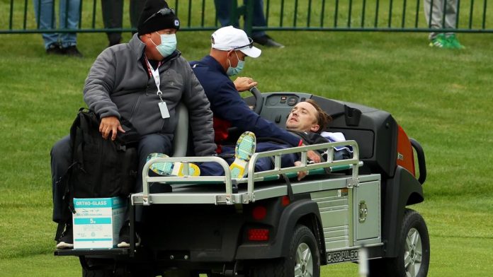 ‘harry-potter’-star-tom-felton-collapses-during-18th-hole-of-celebrity-ryder-cup