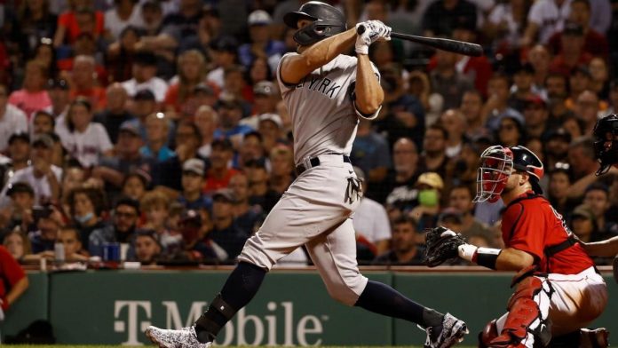 giancarlo-stanton’s-late-inning-grand-slam-lifts-yankees-past-red-sox;-rivals-now-tied-for-top-wild-card-spot