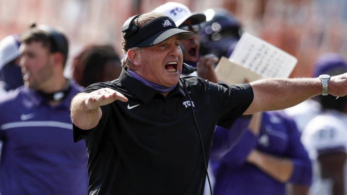 tcu-coach-gary-patterson-blasts-smu-over-flag-planting-incident-that-led-to-postgame-skirmish