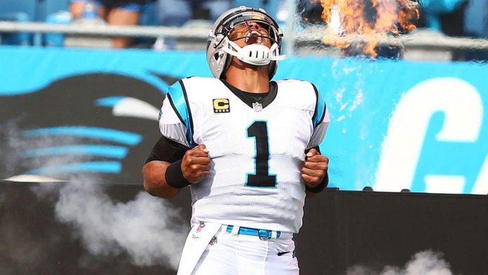 cam-newton-delivers-mic-drop-in-resounding-return-to-panthers:-‘keep-pounding’