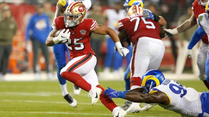 49ers’-elijah-mitchell-to-undergo-procedure-on-broken-finger;-status-in-doubt-for-week-11-vs.-jaguars