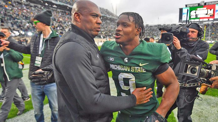 michigan-state-attempting-to-sign-coach-mel-tucker-to-massive-10-year-contract-extension,-per-report