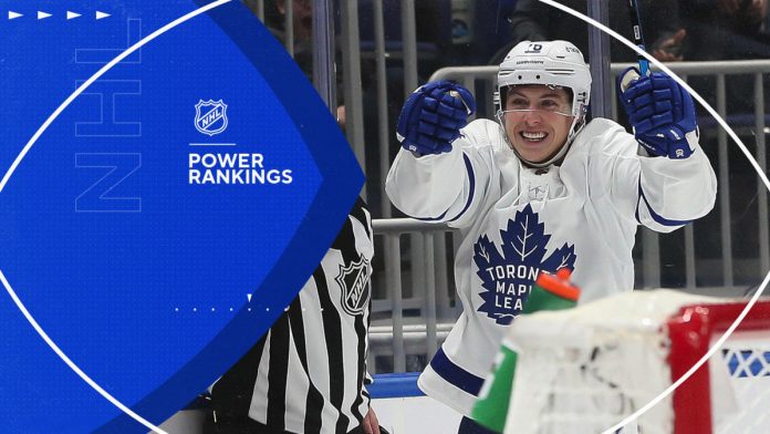 nhl-power-rankings:-hurricanes,-maple-leafs-starting-to-separate-from-rest-of-pack