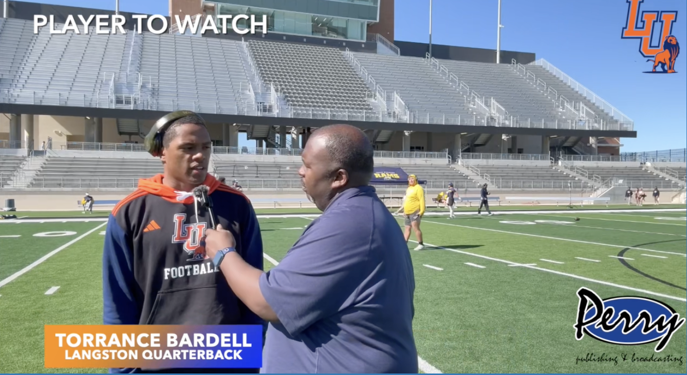 Maurice Prince catches up with Langston University’s “player to watch,” Torrance Bardell